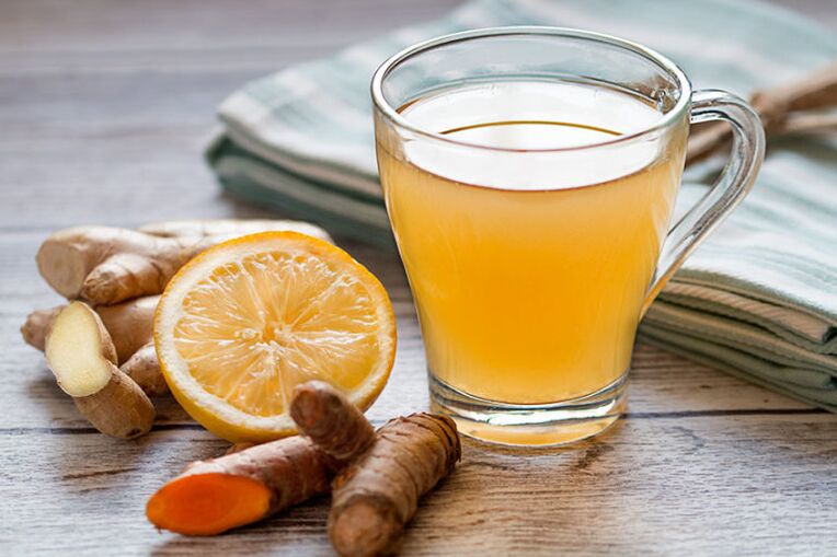Ginger tea - a medicinal drink that increases potency in a man's diet